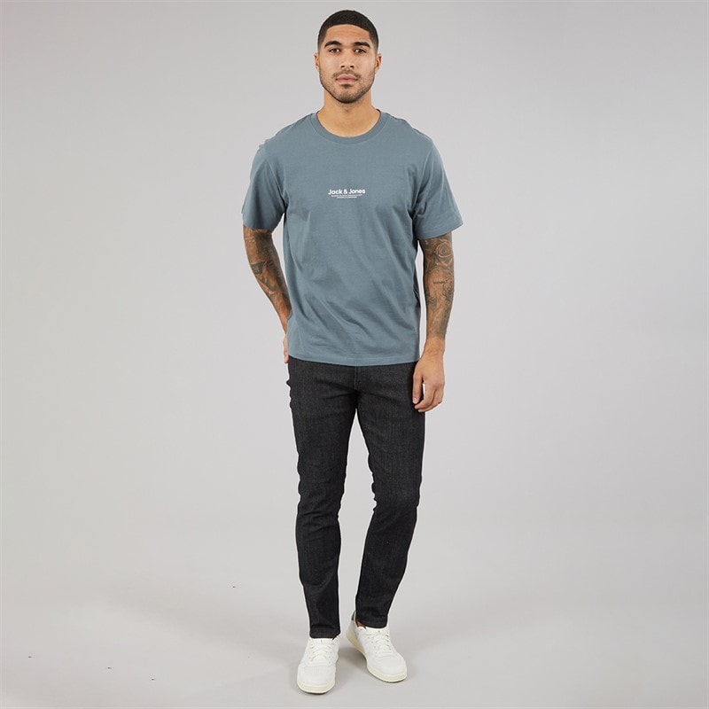 JACK & JONES Herre Vesterbro T-shirt Stormy Weather - Billede 3