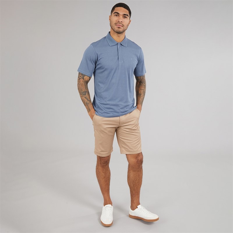 JACK & JONES Herre Crodney Polo Skjorte Flint Stone - Billede 4