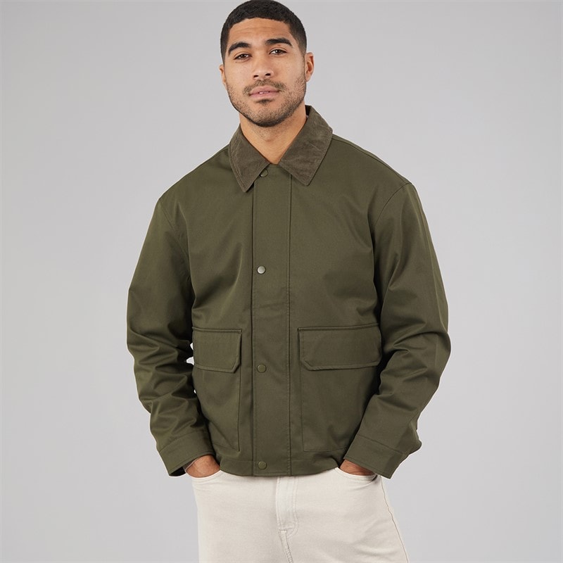JACK & JONES Herre River Utility Frakke Forest Night - Billede 3
