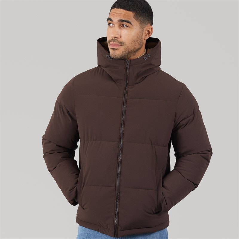 JACK & JONES Herre Surface Hættejakke Java - Billede 3