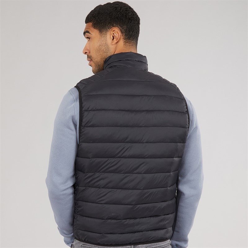 JACK & JONES Herre Bradley Vest Sort - Billede 2