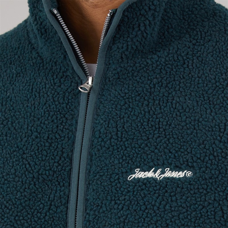 JACK & JONES Herre Norrebro Teddy Jakke Magisk Skov - Billede 3