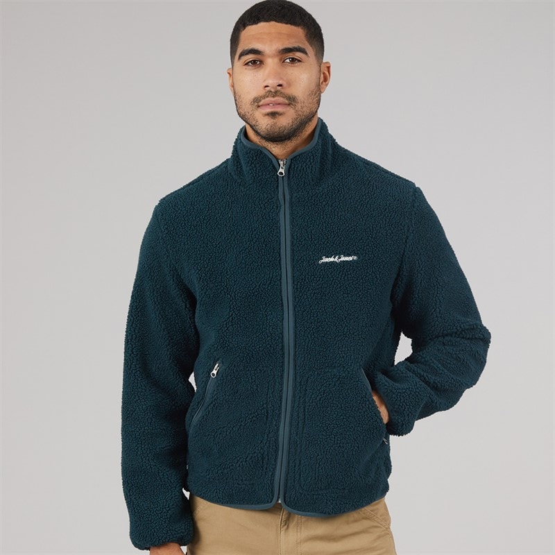 JACK & JONES Herre Norrebro Teddy Jakke Magisk Skov - Billede 5