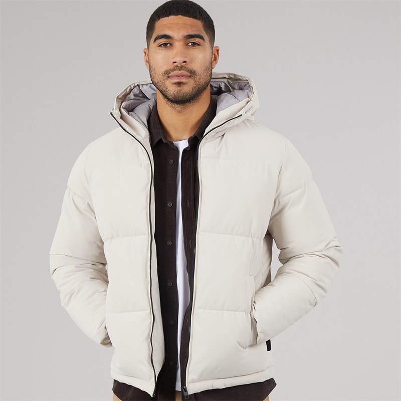 JACK & JONES Herre Surface Hættejakke Moonbeam - Billede 2