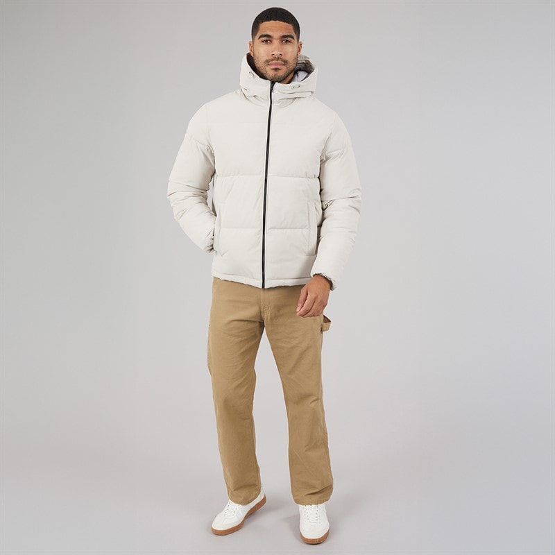 JACK & JONES Herre Surface Hættejakke Moonbeam - Billede 4