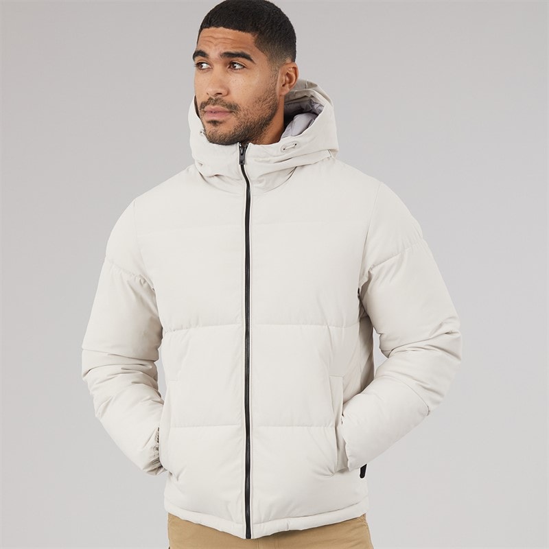 JACK & JONES Herre Surface Hættejakke Moonbeam - Billede 5