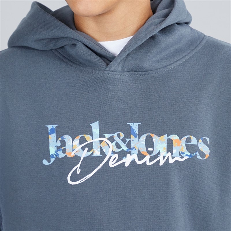 JACK & JONES Drenge Tom Hættetrøje Turbulence - Billede 3