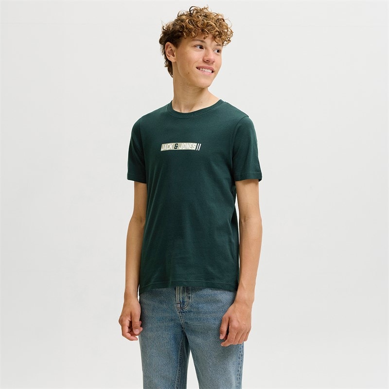 JACK & JONES Drenge Munk T-Shirt Scarab