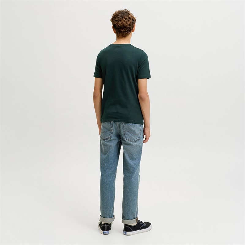 JACK & JONES Drenge Munk T-Shirt Scarab - Billede 2