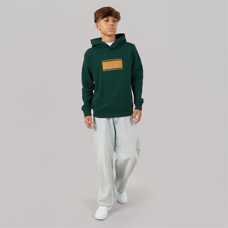 JACK & JONES Drenge Buster Hættetrøje Scarab - Billede 4