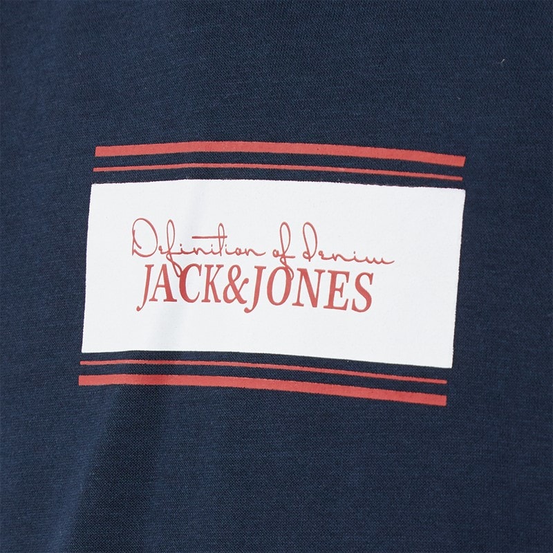 JACK & JONES Drenge Buster Hættetrøje Navy Blazer - Billede 3