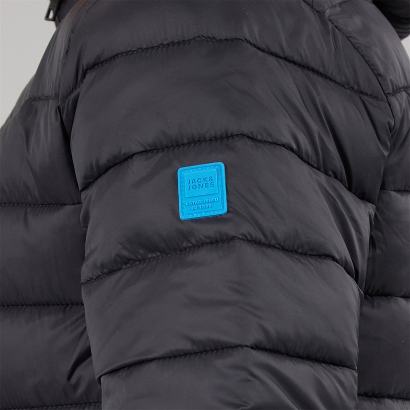 JACK & JONES Drenge Bradley Let Dunjakke Sort - Billede 3