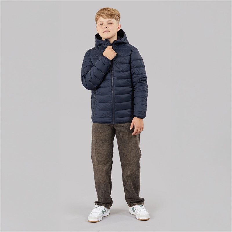 JACK & JONES Drenge Bradley Let Dunjakke Sky Captain - Billede 4