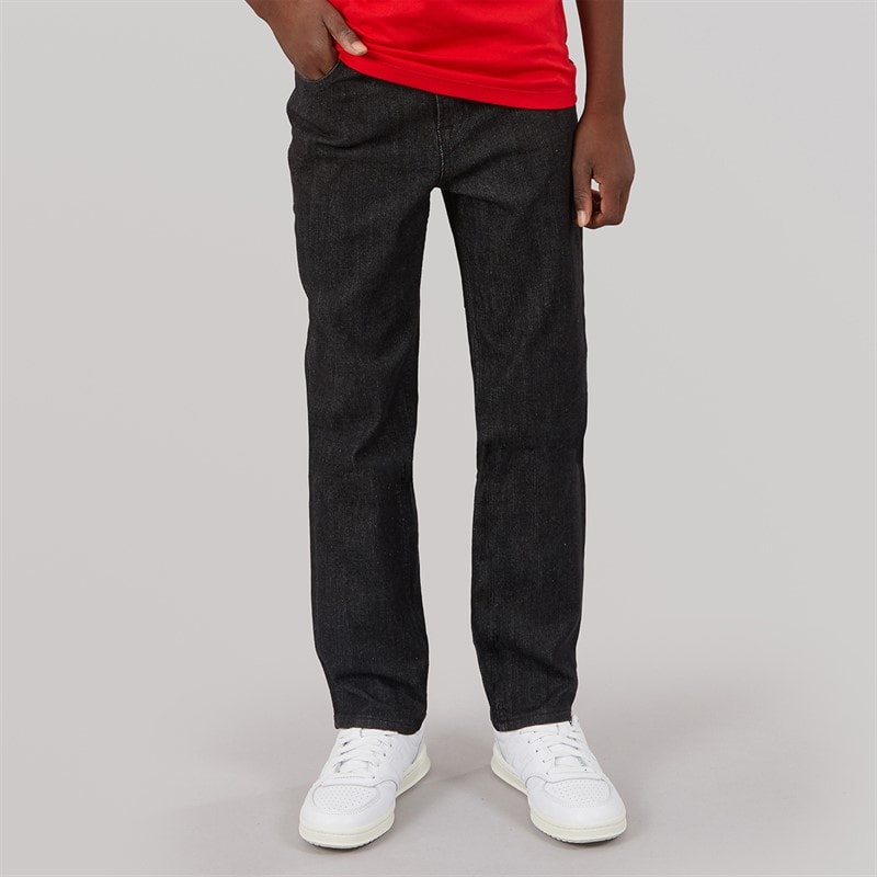 JACK & JONES Drenge Clark AKM 965 Jeans Black Denim