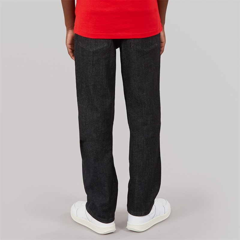 JACK & JONES Drenge Clark AKM 965 Jeans Black Denim - Billede 2