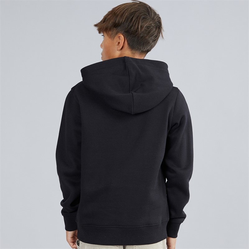 JACK & JONES Drenge Tom Hættetrøje Sort - Billede 2