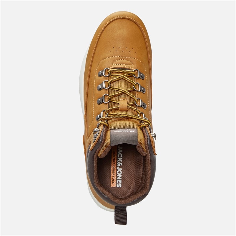 JACK & JONES Herre Melfort PU Støvler Honning - Billede 4
