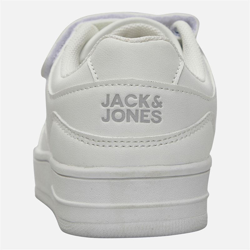 JACK & JONES Drenge North PU Sko Bright White - Billede 3