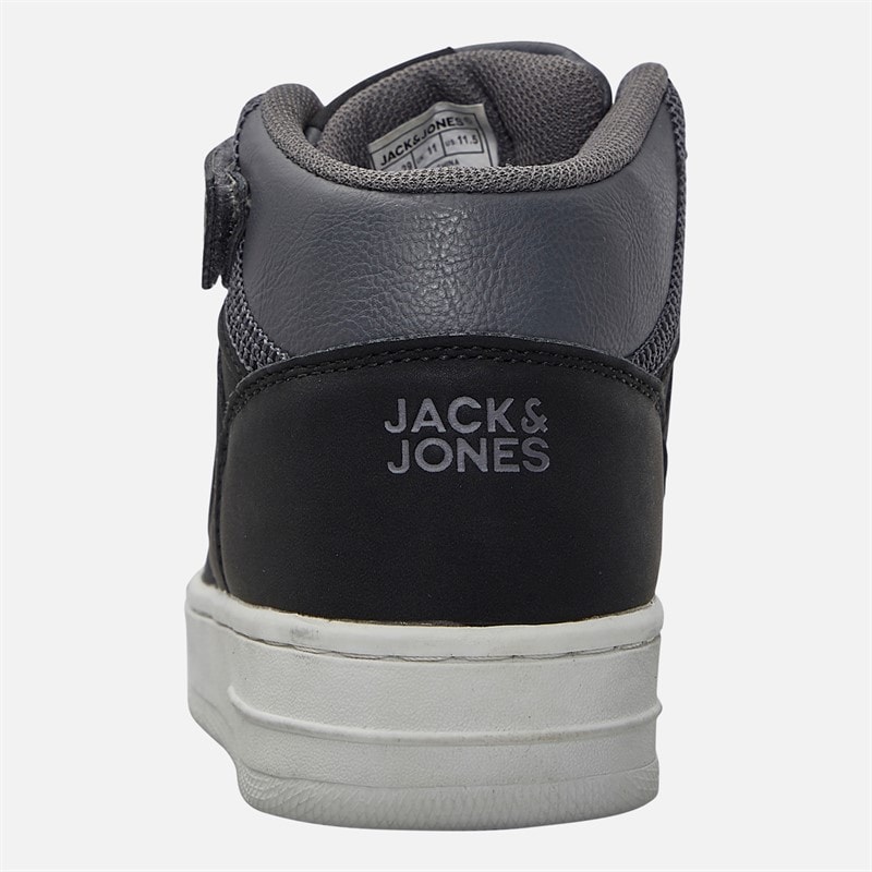 JACK & JONES Drenge Bolt PU Mellemstøvler Sort - Billede 3