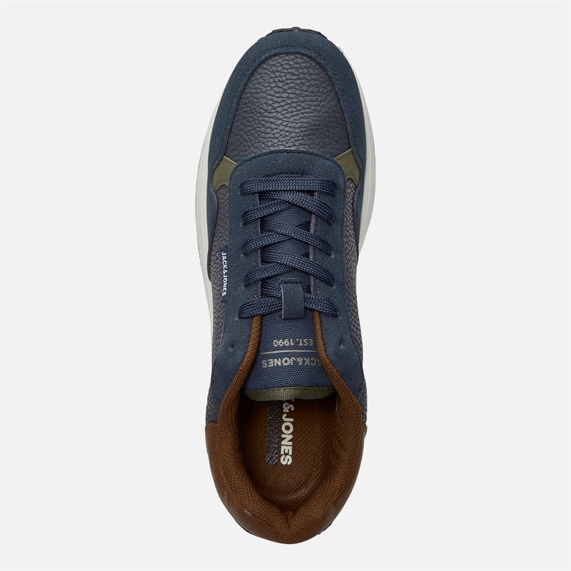 JACK & JONES Herre Bowden Træningssko Navy - Billede 4