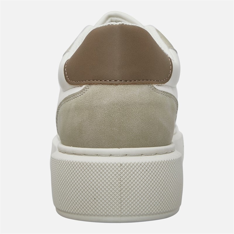 JACK & JONES Herre Cobra PU Combo Træningssko Hvid/Plaza Taupe - Billede 3