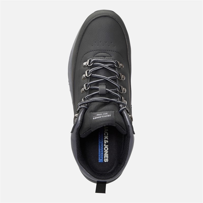 JACK & JONES Herre Melfort PU Støvler Antracit - Billede 4