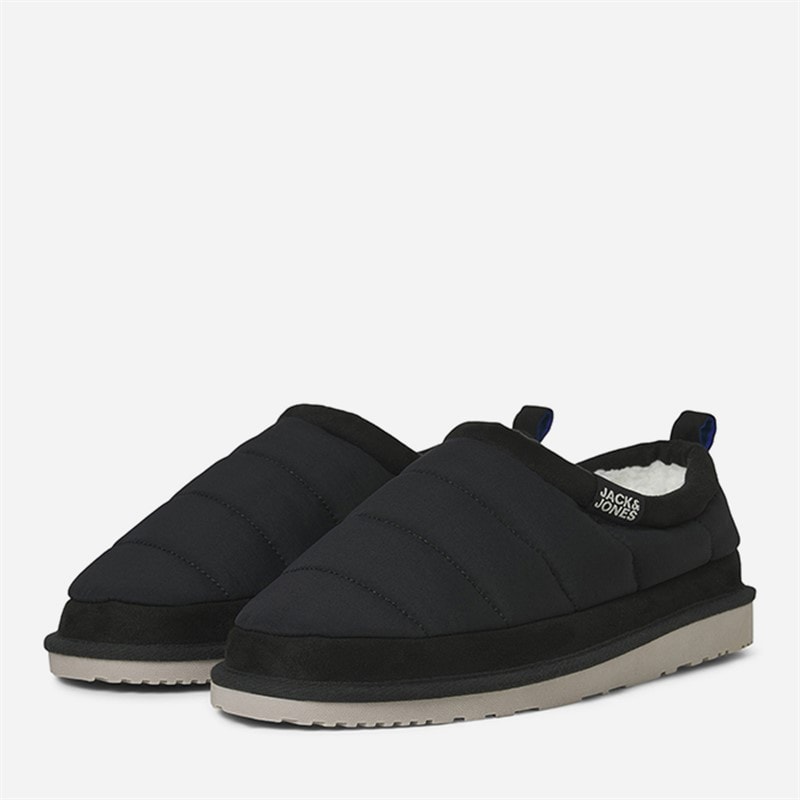 JACK & JONES Herre Puff Mule Hjemmesko Anthracite - Billede 1