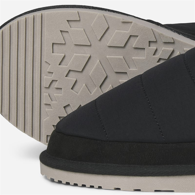 JACK & JONES Herre Puff Mule Hjemmesko Anthracite - Billede 2