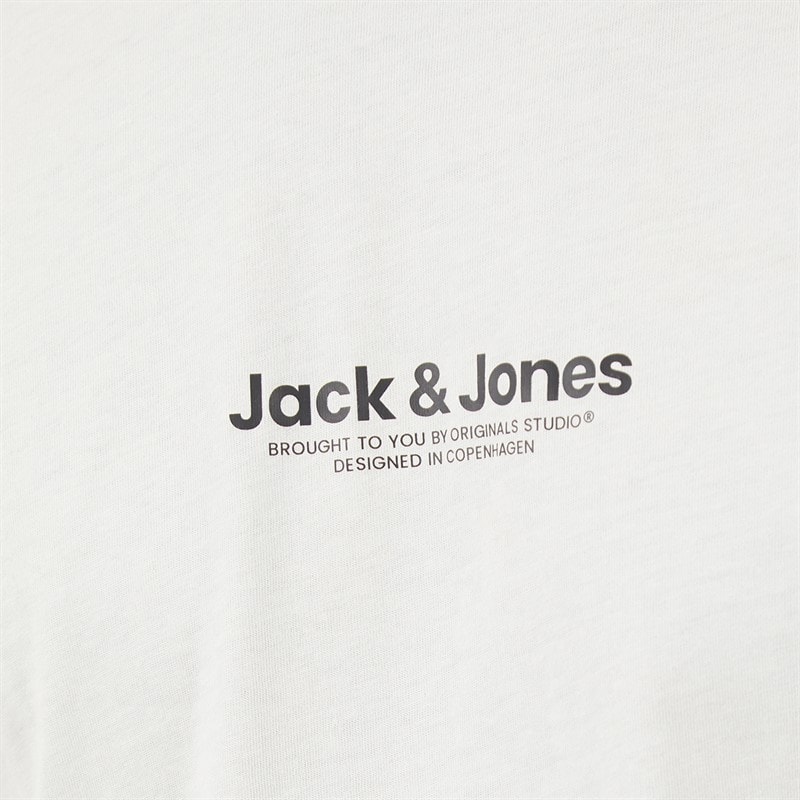 JACK & JONES Herre tre pak ring t shirts Sort/Hvid/Isgrå - Billede 4