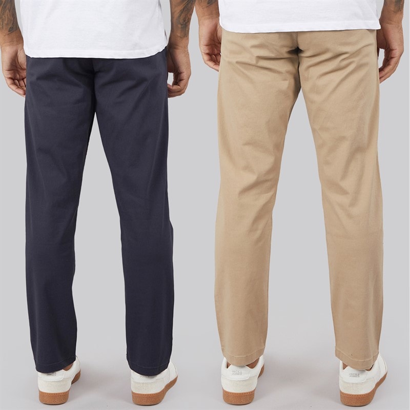 JACK & JONES Herre To Pack Afslappede Kane Dave Chinos Navy/Crockery - Billede 2