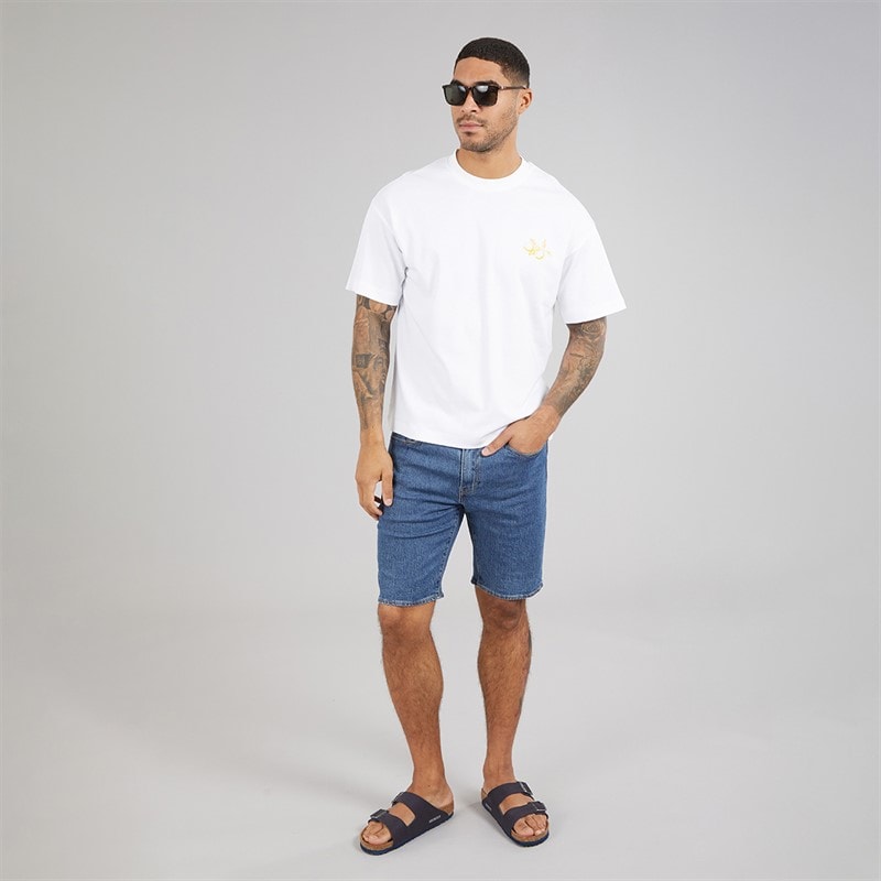 JACK & JONES Herre Limoncello T-shirt Bright White Limencello - Billede 4