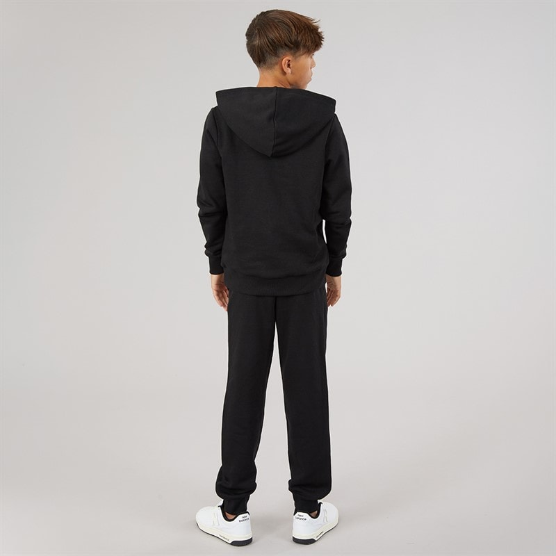 JACK & JONES Drenge Mickey Sweatshirt Og Joggingbukser Træningsdragt Sort - Billede 2