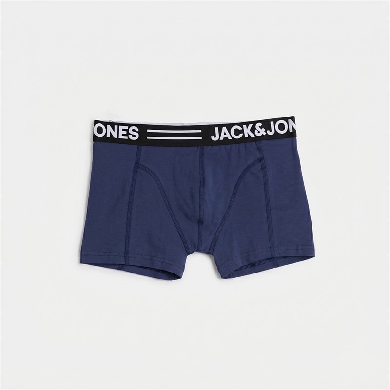 JACK & JONES Herre Sense Solid Syv Pak Trusser Sort/Dark Navy/Dark Navy/Oceana/Oceana/Sort/Sort - Billede 3