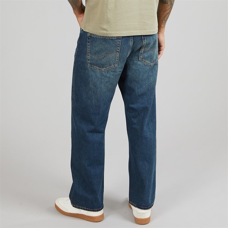 JACK & JONES Herre Ted Original 918 Løs Straight Blue Denim - Billede 2