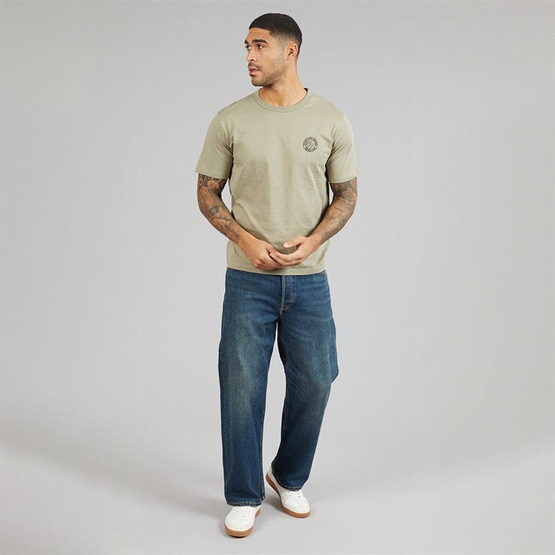 JACK & JONES Herre Ted Original 918 Løs Straight Blue Denim - Billede 4