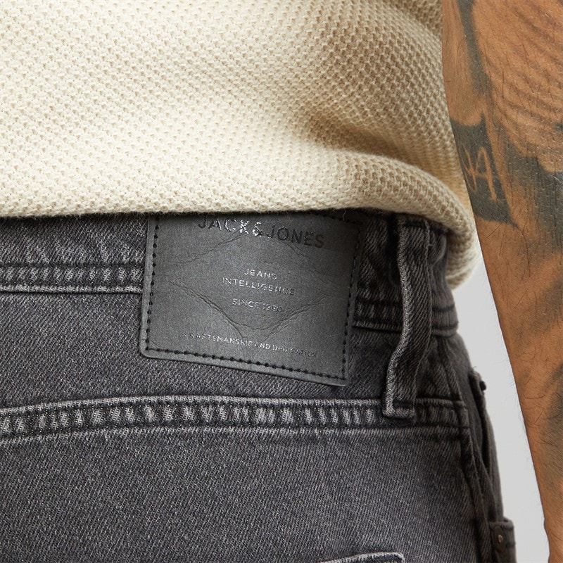 JACK & JONES Herre Toby Original 737 Flared Jeans Black Denim - Billede 3