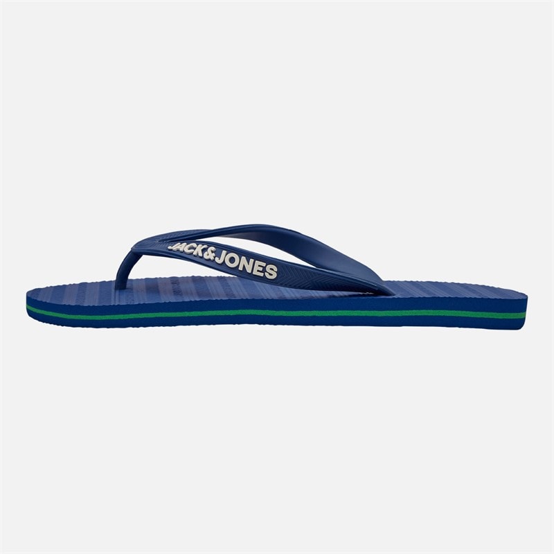 JACK & JONES Herre Basic Flip Flops Blue Quartz - Billede 2
