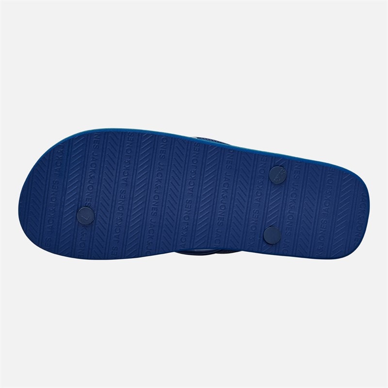 JACK & JONES Herre Basic Flip Flops Blue Quartz - Billede 3
