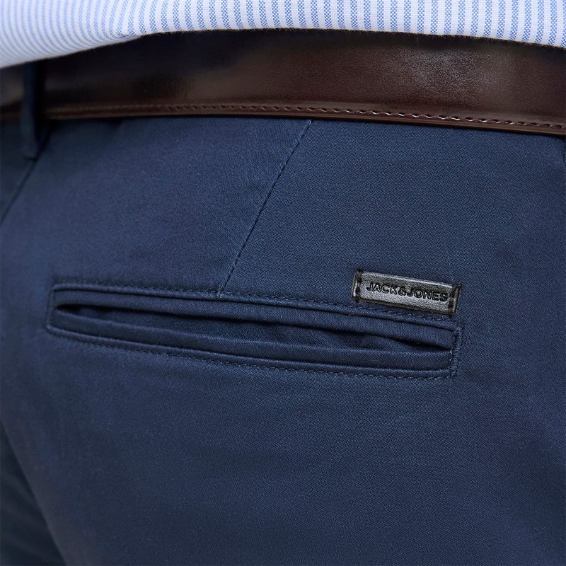 JACK & JONES Herre Chino Shorts Navy Blazer - Billede 2