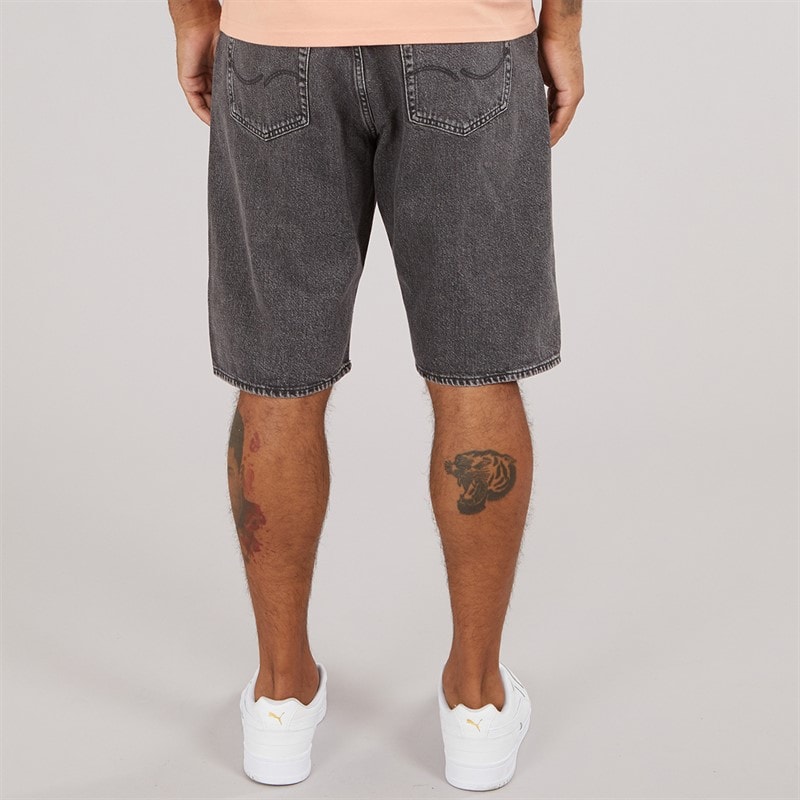 JACK & JONES Herre Ron Original Shorts SQ 293 Black Denim - Billede 2