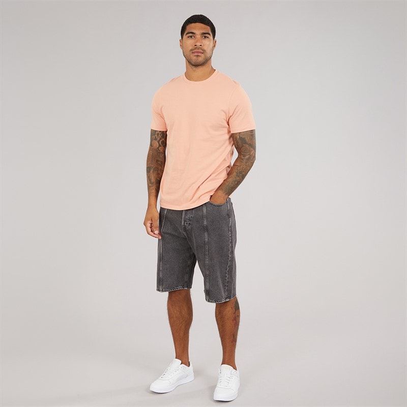JACK & JONES Herre Ron Original Shorts SQ 293 Black Denim - Billede 3