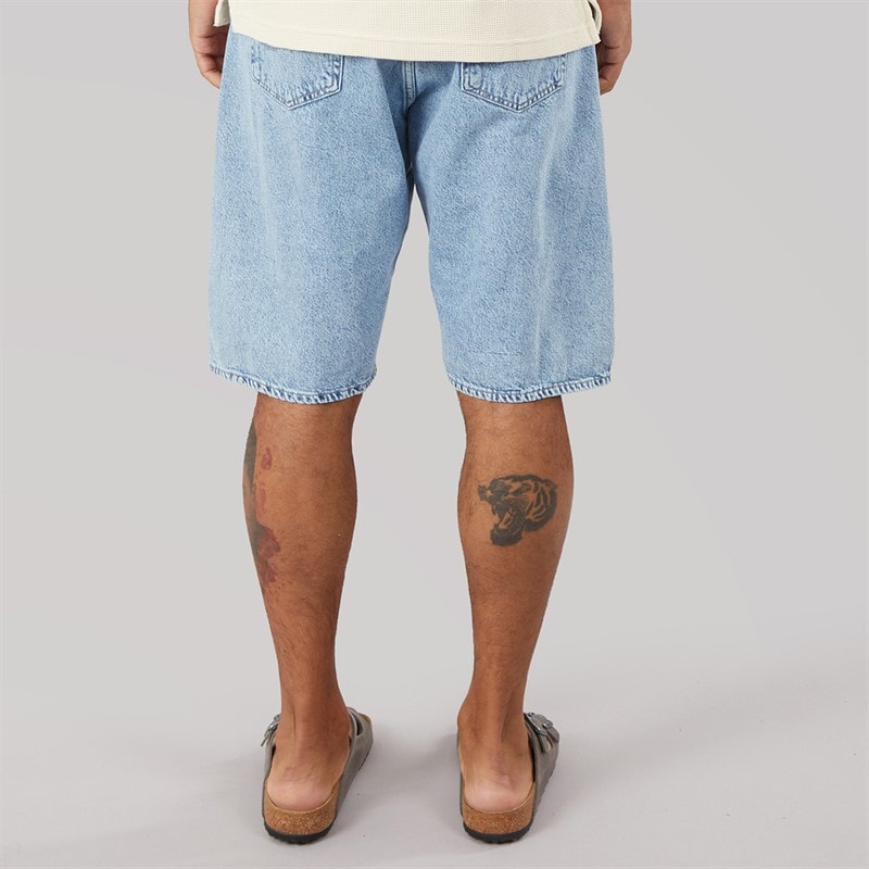 JACK & JONES Herre Ron Original Shorts SQ 291 Blå Denim - Billede 2