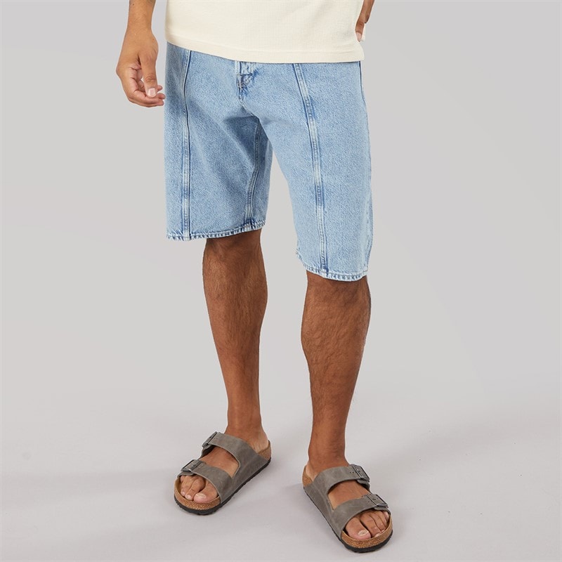 JACK & JONES Herre Ron Original Shorts SQ 291 Blå Denim - Billede 3