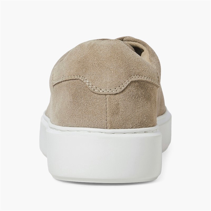 JACK & JONES Herre Stockholm Læder Sneakers Plaza Taupe - Billede 3