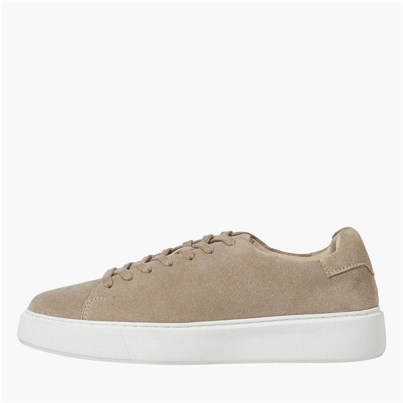 JACK & JONES Herre Stockholm Læder Sneakers Plaza Taupe - Billede 5