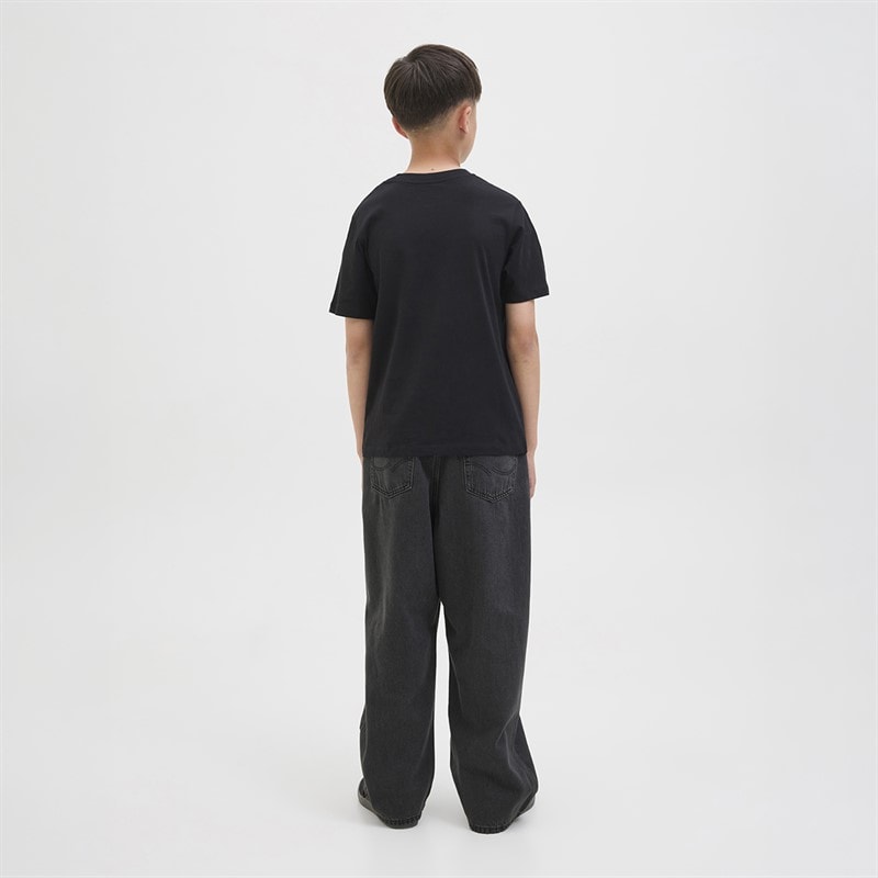 JACK & JONES Drenge Ron Akm 823 Jeans Black Denim - Billede 2