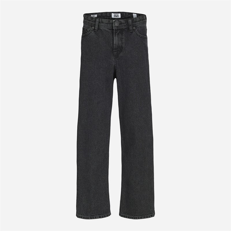 JACK & JONES Drenge Ron Akm 823 Jeans Black Denim - Billede 4