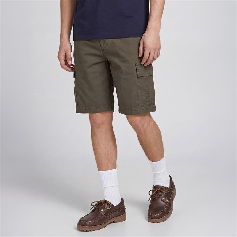 JACK & JONES Herre Carlos Rebel Cargo Shorts Olive Night