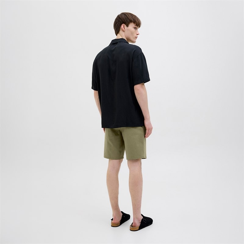 JACK & JONES Herre Skarpe Chino Shorts Deep Lichen Green - Billede 2