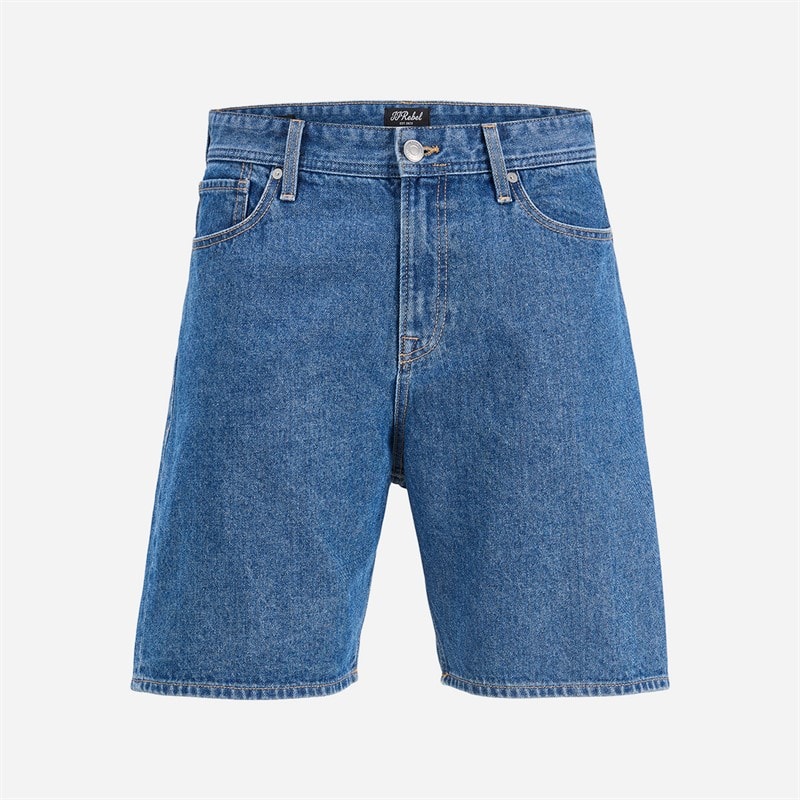JACK & JONES Herre Taylor Jjcraft AKM 635 Shorts Blue Denim - Billede 4